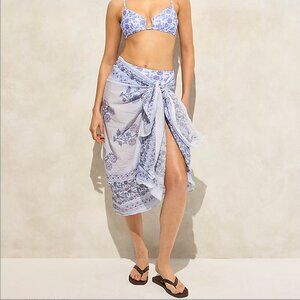 J.Crew Cotton Print Sarong